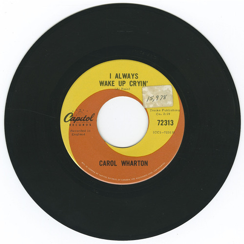 I Always Wake Up Cryin' b/w The Girl in the Middle