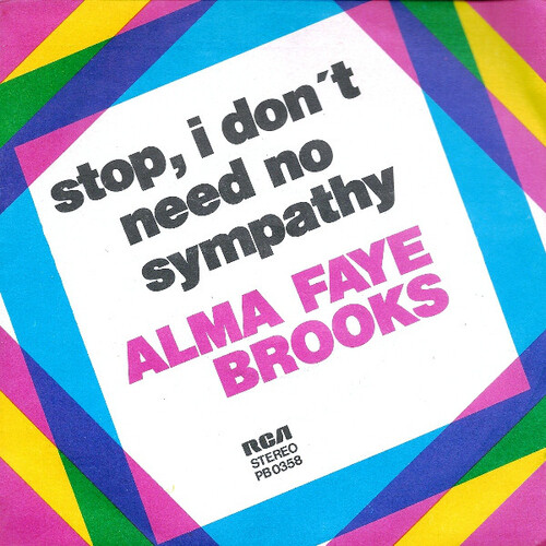 Stop, I Don't Need No Sympathy (promo)