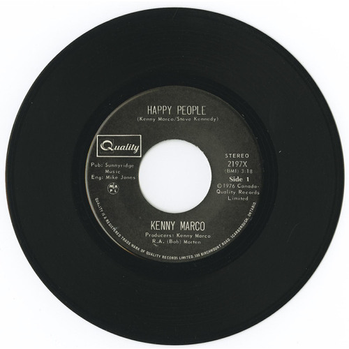 Happy People b/w Happy People (instrumental)