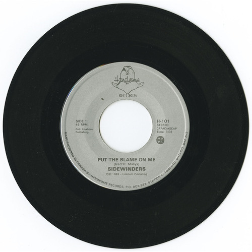 Put The Blame On Me b/w Cryin' Heartache Misery