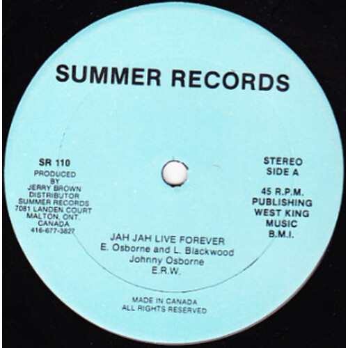 Jah Jah Live Forever (split with the Silvertones)