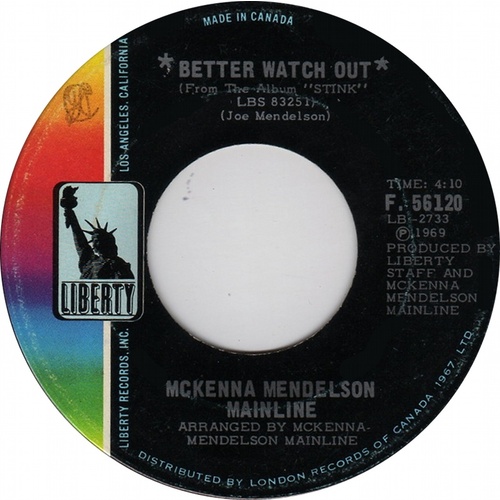 Better Watch Out b/w She's Alright