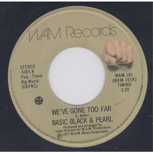 We've Gone Too Far b/w Love Signs