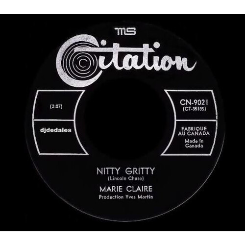 Tu peux repartir b/w Nitty gritty