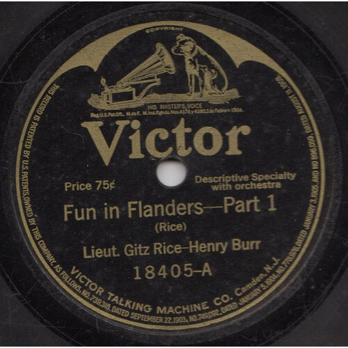 Fun In Flanders (with Lieut. Gitz Rice)