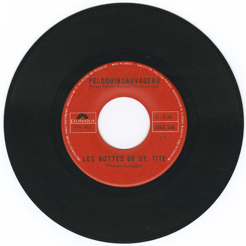 Les bottes de St-tite b/w L'hotel dieu