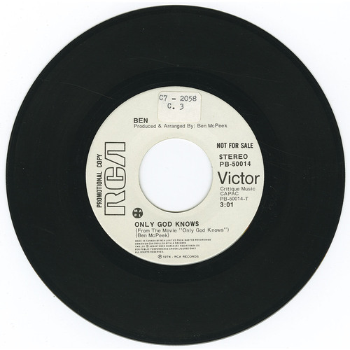 Only God Knows b/w Keyboard Grease