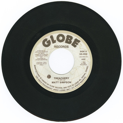 Treachery b/w Everything I Own