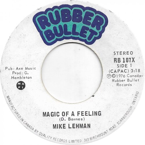 Magic of a Feeling b/w To be Loved