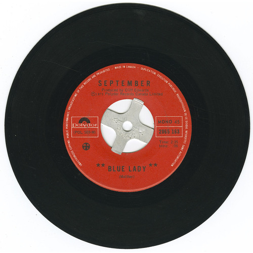 Blue Lady b/w Celebration