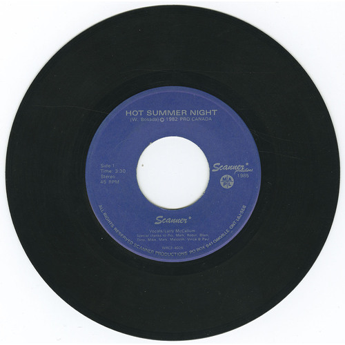 Hot Summer Night b/w Sheila