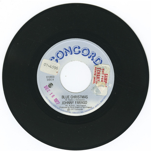 Blue Christmas b/w Blue Christmas (instrumental)