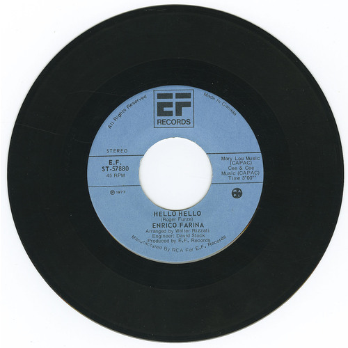 Hello Hello b/w With Your Love Forevermore