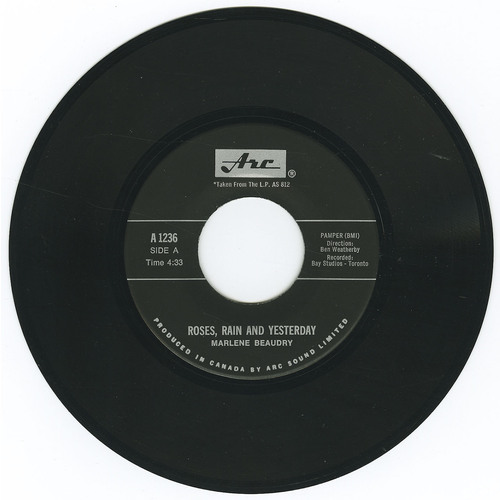 Roses, Rain and Yesterday b/w I'm What You'd Call Leavin'