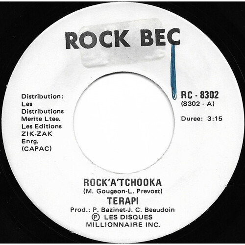 Rock'a'tchooka b/w Lève-Toi