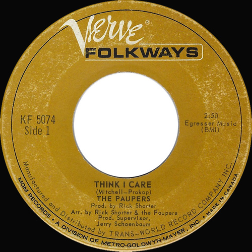 Think I Care b/w White Song