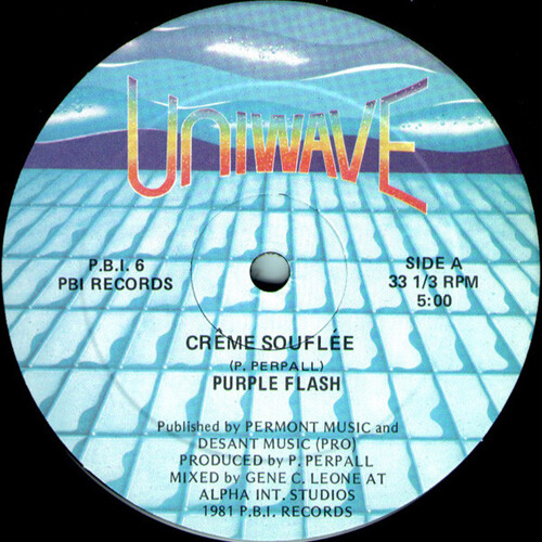 Purple Flash - Crême Souflée