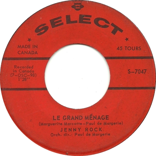 Le Grand Ménage b/w Donne-Moi Ta Jeunesse