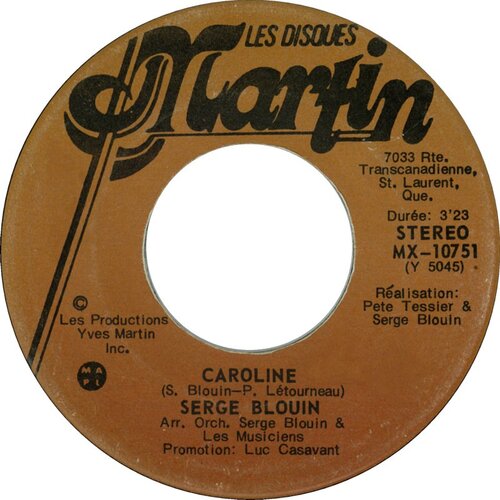 Caroline b/w Joue-moi ton Boogie Woogie