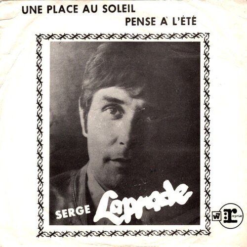  Une Place Au Soleil / Pense A L'Été (picture sleeve)