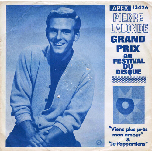 Viens Plus Pres Mon Amour (I Can't Help Myself) b/w Je T'appartiens (Baby, I'm Yours) (picture sleeve)