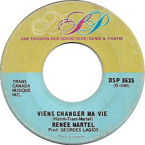  Viens Changer Ma Vie b/w J'aurai Mon Jour De Chance