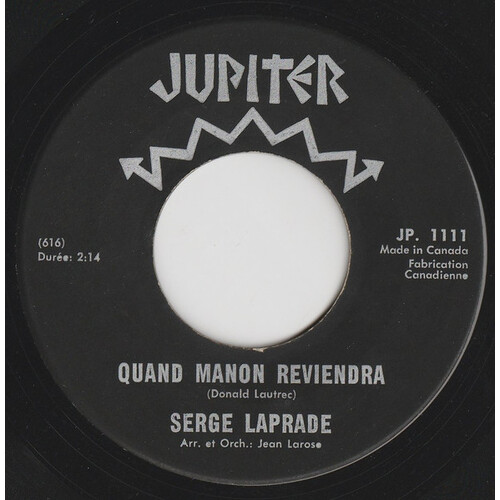 	Quand Manon Reviendra / I Love You