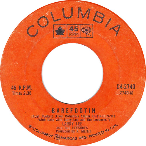 Barefootin b/w My Love Must Be Going Out Of Style