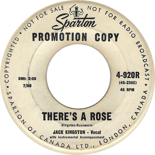 There's A Rose b/w It Never Rains (But It Pours)