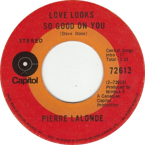  Love Looks So Good On You b/w The Girl I Left Behind Me