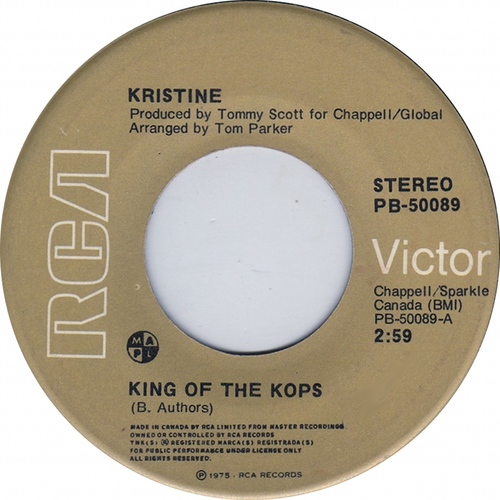  King Of The Kops b/w I'm Gonna Love You Baby