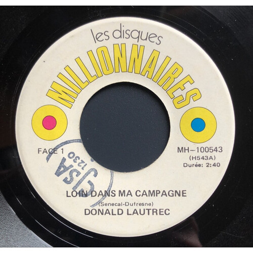 	Loin Dans Ma Campagne b/w L'amour Unit Le Monde