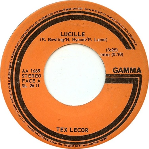 Lucille b/w La Vie C'est Pas Con