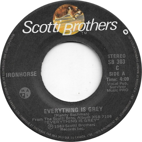 Everything Is Grey b/w I'm Hurtin' Inside