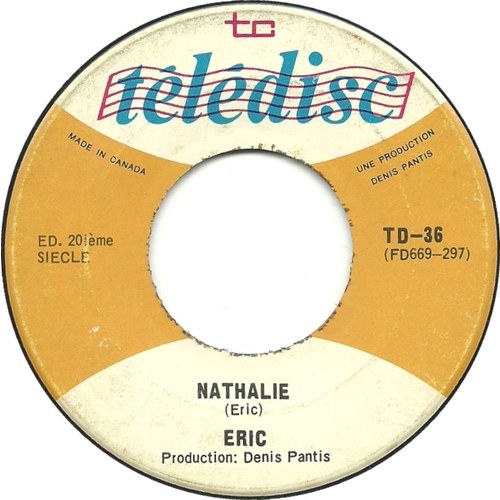  Nathalie b/w Je Veux