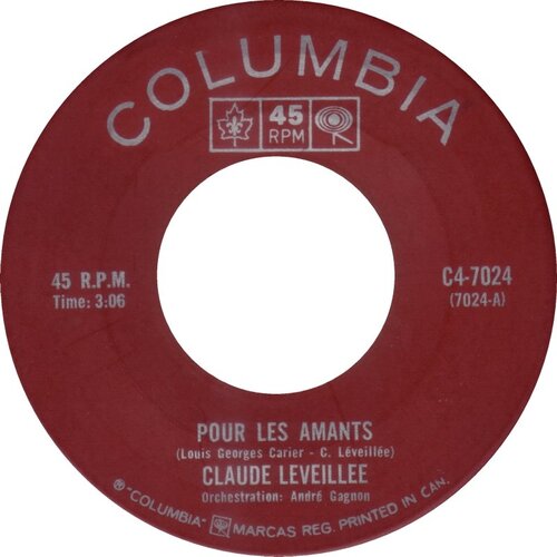  Pour Les Amants b/w Il Y A Longtemps