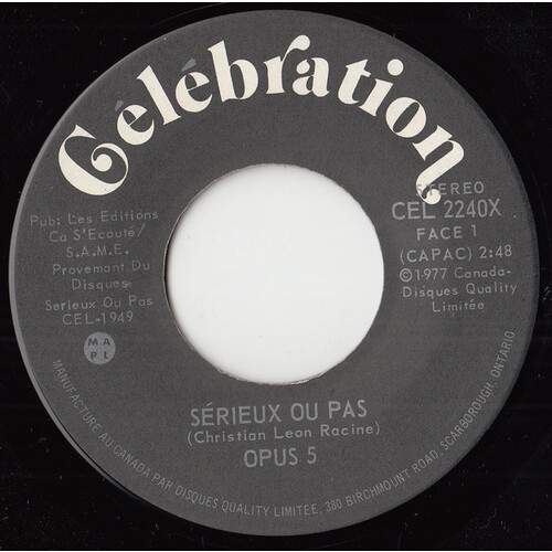 Sérieux ou pas b/w Pour boire il faut vendre