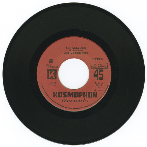 Sinfonia 2000 b/w Everytime I See That Girl