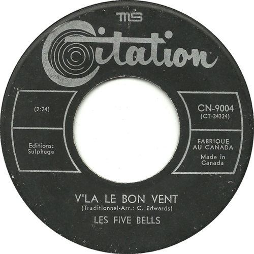  V'la Le Bon Vent b/w Amen