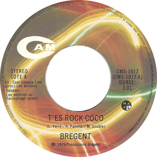  T'es Rock Coco b/w Sur Le Balcon