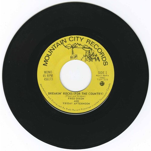 Breakin' Rocks (For the Country) b/w Morning Blues