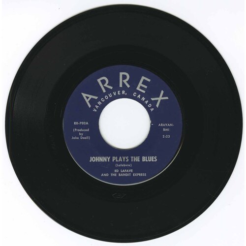 Johnny Plays the Blues b/w Fraser Canyon
