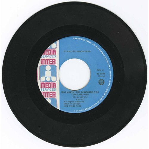 Walkin' The Sunshine (You and Me) b/w Too Many Old Memories