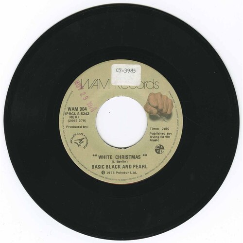 White Christmas b/w Right On Baby