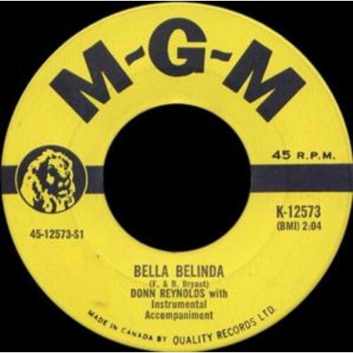 Bella Belinda b/w Blue Eyes Crying In The Rain