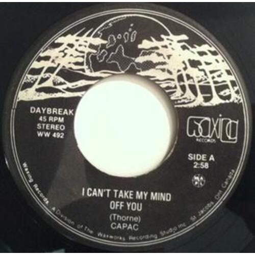 I Can't Take My Mind Off You b/w Does Your Mother Know?