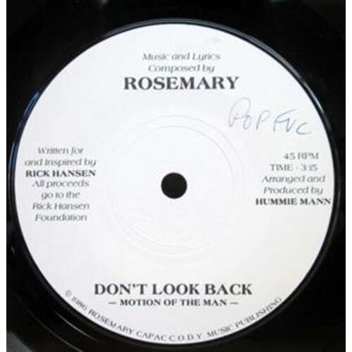 Don't Look Back (Music of the Man) b/w Blessed are the Peacemakers