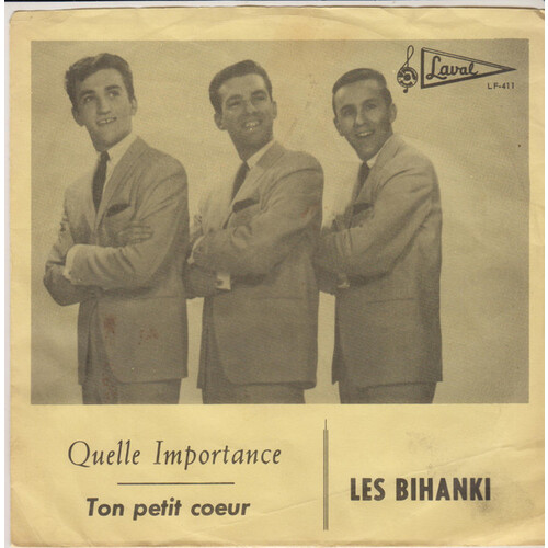 Quelle Importance b/w Ton Petit Coeur (picture sleeve)
